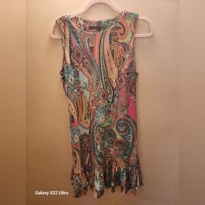 Tommy Hilfiger Multicolor Paisley Dress